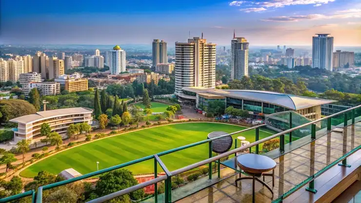 Modern high-rise Sobha residential towers near Gift City, Ahmedabad