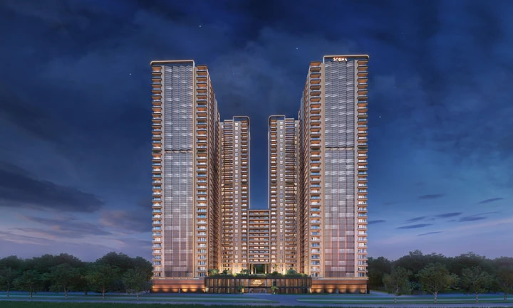 Sobha Elysia luxury apartments in Gift City Gandhinagar