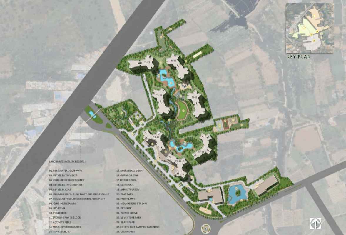 Sobha Strada - Overall Site Master Plan Layout