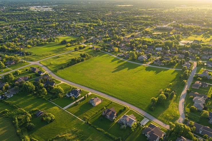 Residential land plots at Sobha Meadows Anagahalli Mysore with wide open spaces